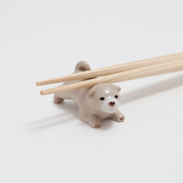 Chopstick rest／A Set of 3 Puppies