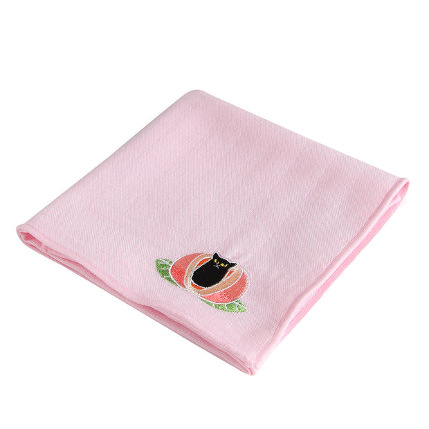 Gauze Handkerchief／Momotaro Cat