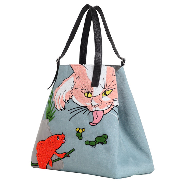 Bag／Goldfish & Cat