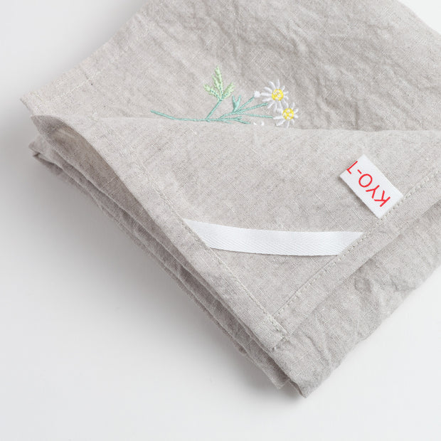 Tea Towel／"Nogiku" (Wild Chrysanthemum)