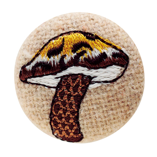 Brooch／Torafuiguchi mushroom