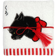 Hand Towel／"Kuro" Black Cat