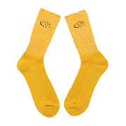 Cotton Slab Socks／Fox (Yellow)