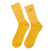 Cotton Slab Socks／Fox (Yellow)