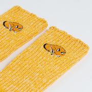 Cotton Slab Socks／Fox (Yellow)