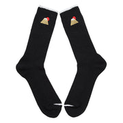 Cotton Slab Socks／Golden Fuji (Black)