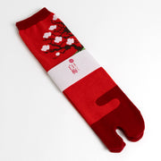 Tabi Socks／"Haku-bai" (White Plum Blossom)