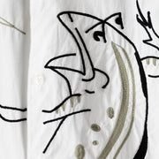 Men's Shirt／Frog (White)