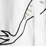 Men's Shirt／Frog (White)