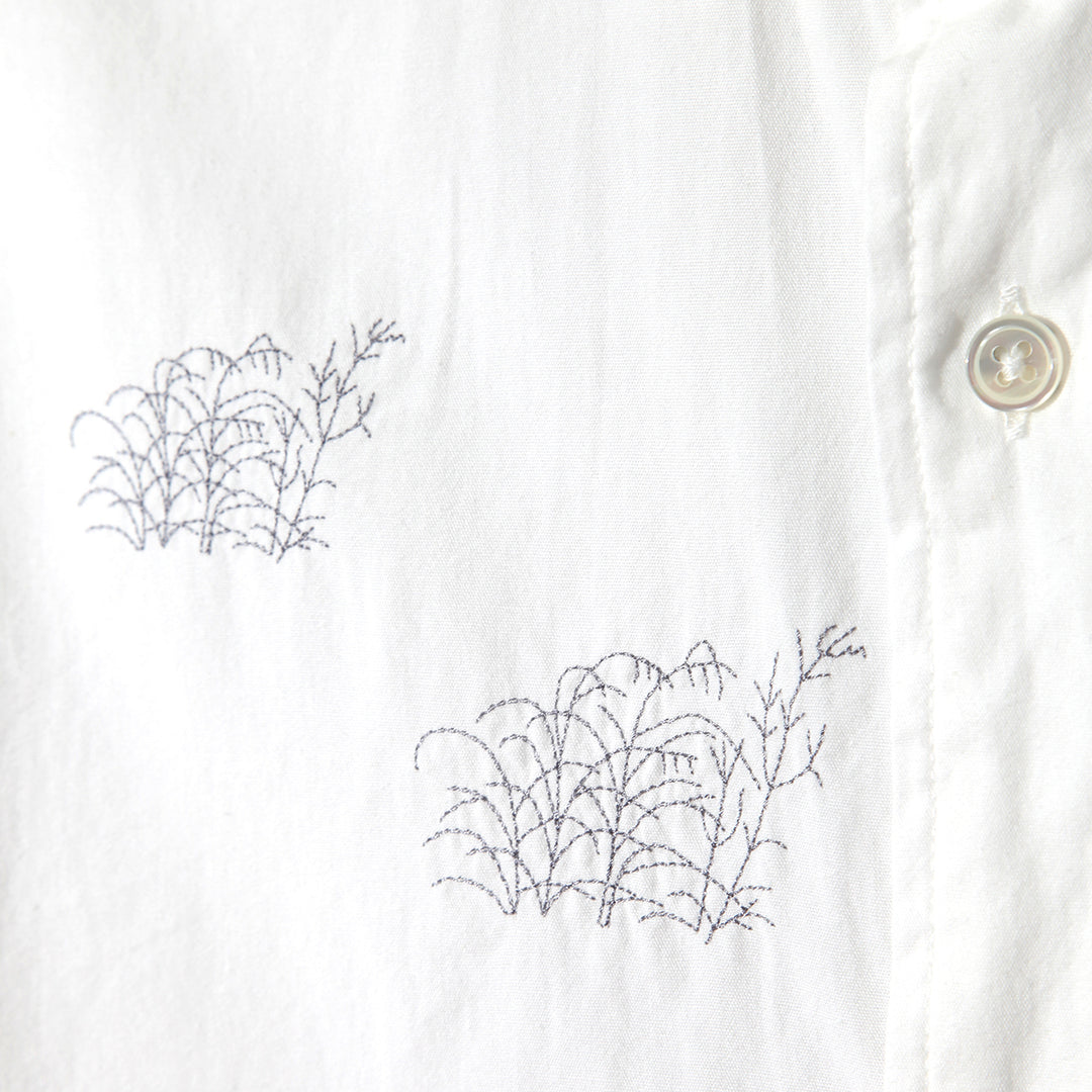 Men's Shirt／Wrestling Frogs and Hare (White) – KYO-TO-TO