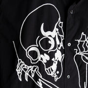Men's Shirt／The Skeleton Spectre (Black)
