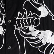 Men's Shirt／The Skeleton Spectre (Black)