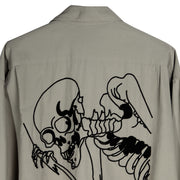 Men's Shirt／The Skeleton Spectre (Khaki)