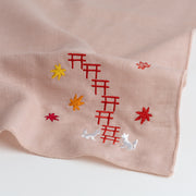 Gauze Handkerchief／Fox and Torii Gate