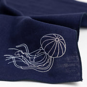 Gauze Handkerchief／Red Jellyfish