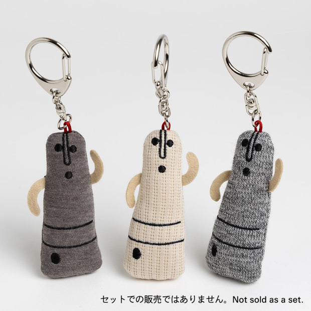 Keyholder／Dancing Haniwa (Brown)