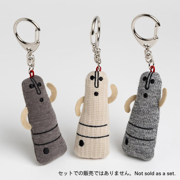 Keyholder／Dancing Haniwa (Stripes)