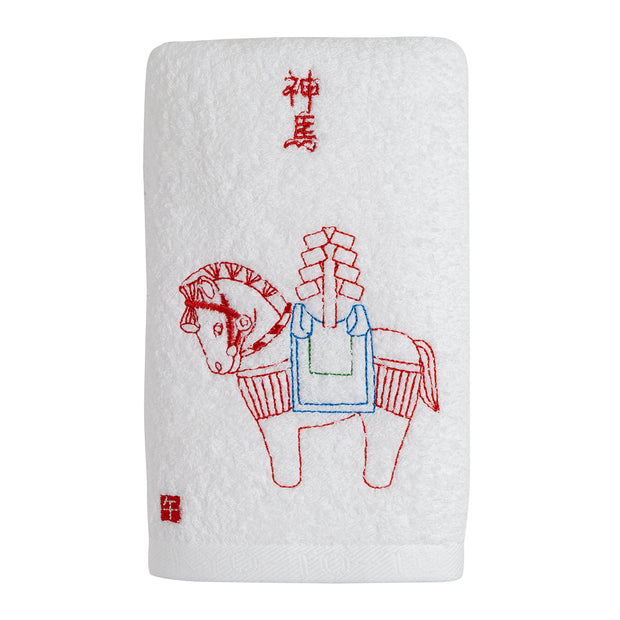 A set of 2 towels／Year of the Horse