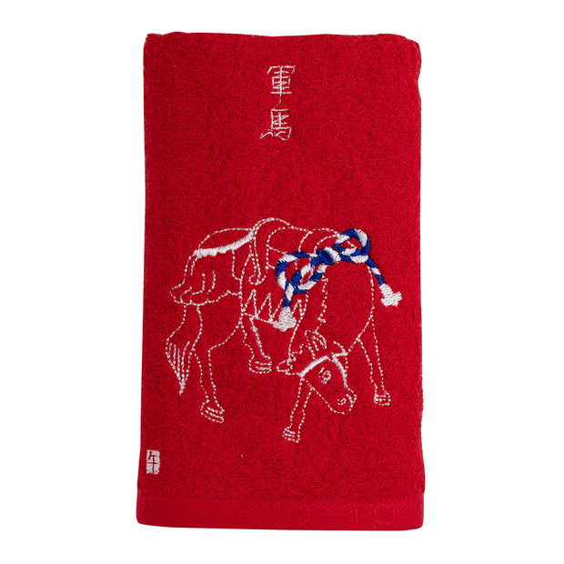 A set of 2 towels／Year of the Horse