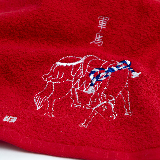 A set of 2 towels／Year of the Horse