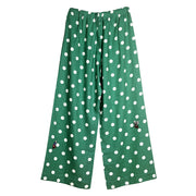 Loose-fit Pants／Cats & Ball (Green)