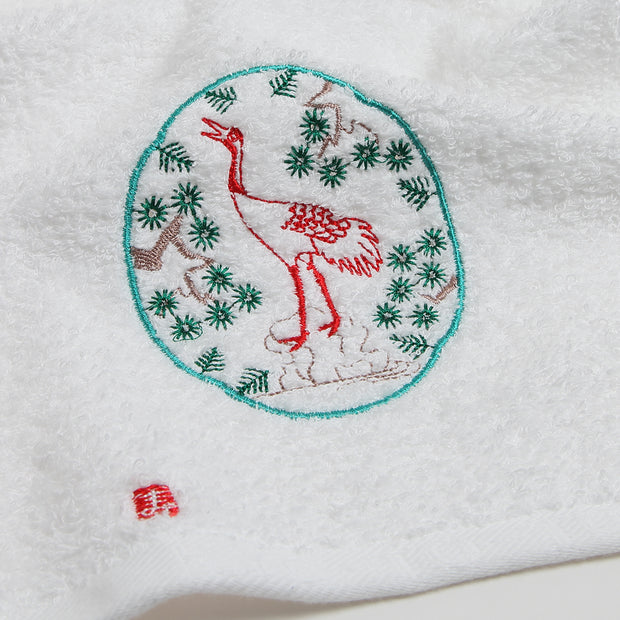 Face Towel／Crane & Pine
