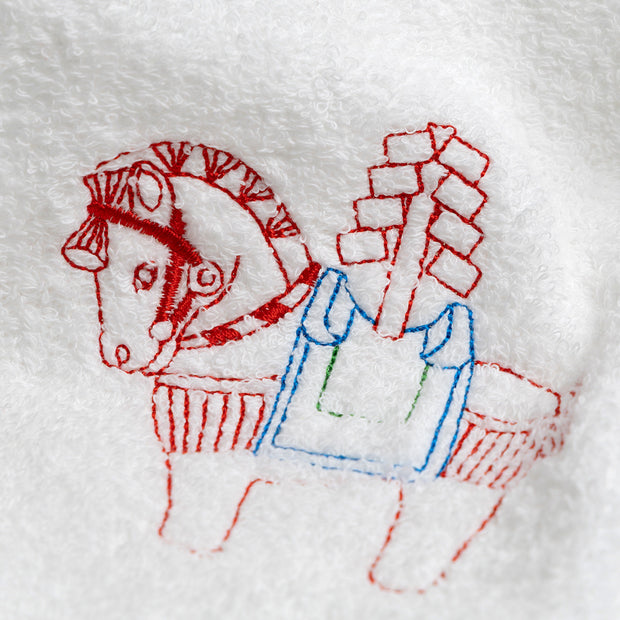 Face Towel／Year of the Horse(White)