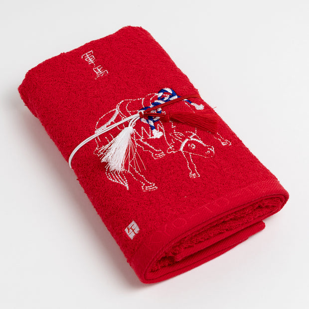Face Towel／Year of the Horse(Red)