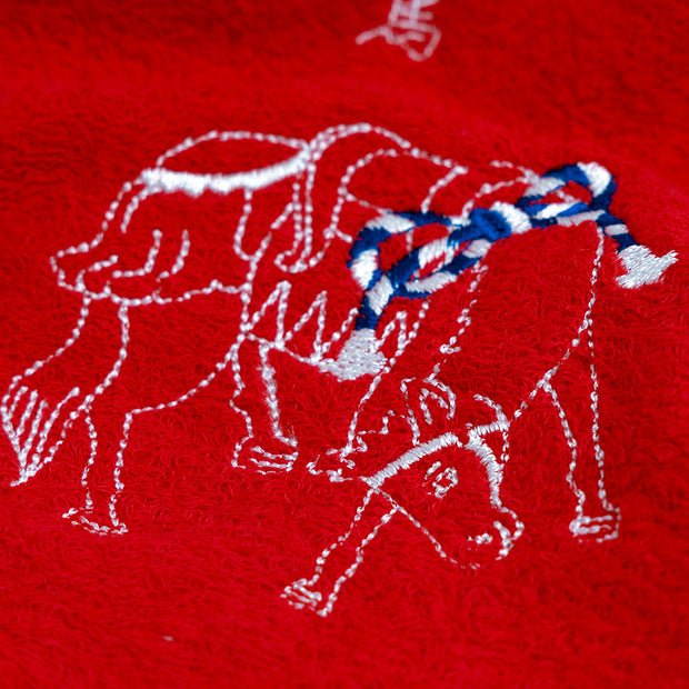 Face Towel／Year of the Horse(Red)