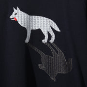 Sweatshirt／Wolf (Navy Blue)