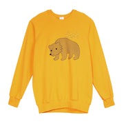 Sweatshirt／Bear (Yellow)