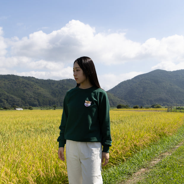 Sweatshirt／Smiling Shiba