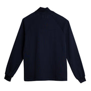 High-neck sweatshirt／Cat (Navy)