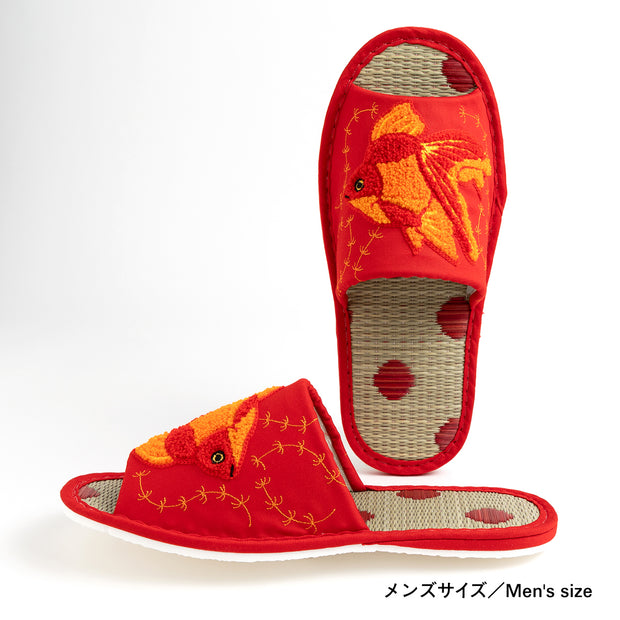 Slippers／Ryukin Goldfish (Red)