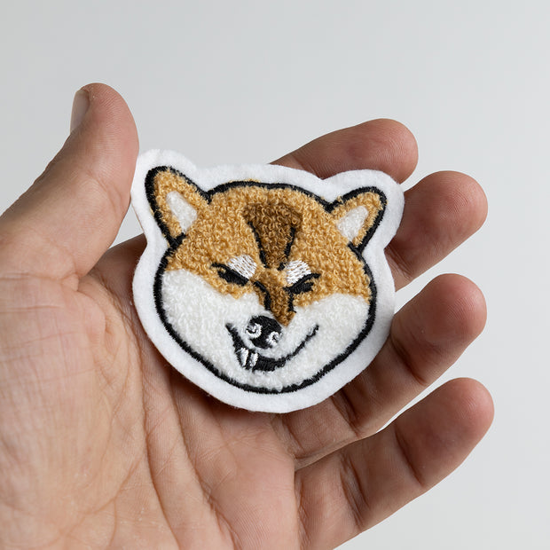 Chenille Patch／Scrunched-up Shiba
