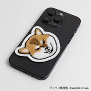 Chenille Patch／Scrunched-up Shiba