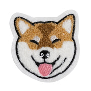 Chenille Patch／Smiling Shiba