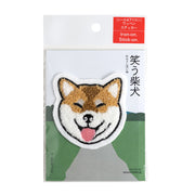Chenille Patch／Smiling Shiba