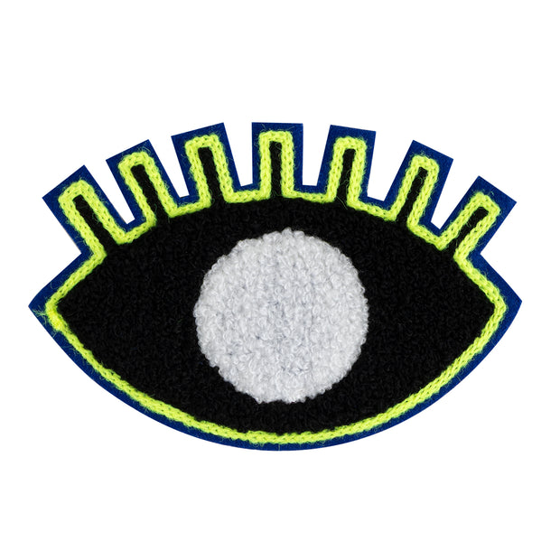Chenille Patch／One-eyed ghost (Black)