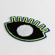 Chenille Patch／One-eyed ghost (Black)