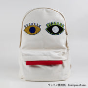 Chenille Patch／One-eyed ghost (Black)