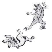 Patch／Wrestling Frogs and Hare