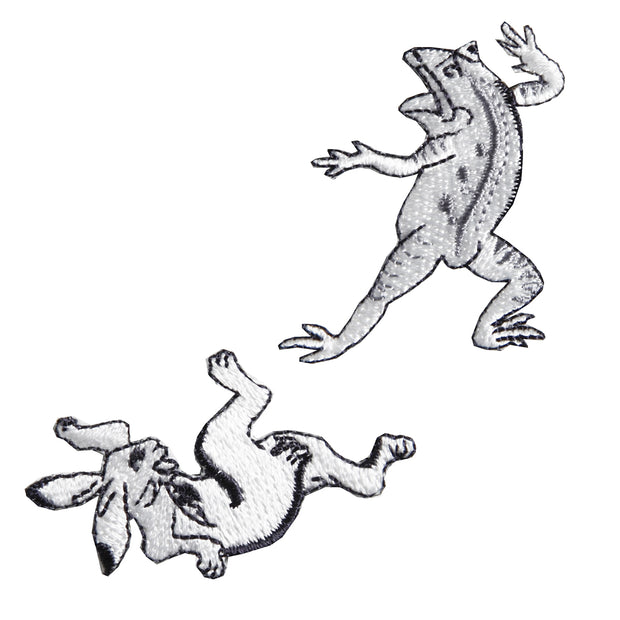 Patch／Wrestling Frogs and Hare