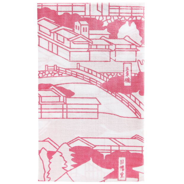 Tenugui／Gojobashi (Pink)