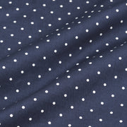 Short sleeve dot shirt dress／Goldfish (Navy)