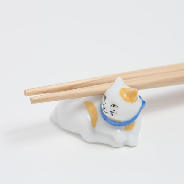 Chopstick rest／Tama Calico Cat
