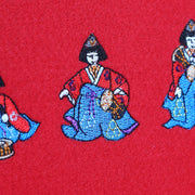 Fabric Panel／Three Rows Hina Dolls.