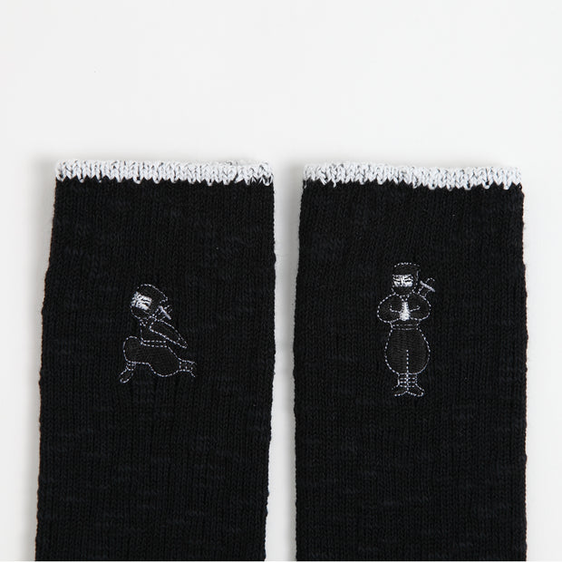 Cotton Slab Socks／Ninja