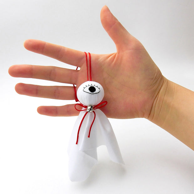 TERU-TERU doll／Hitotsumekozo the One-eyed ghost[White]