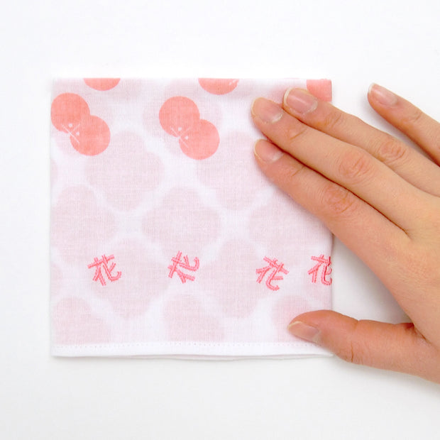 Handkerchief／Flower Pink